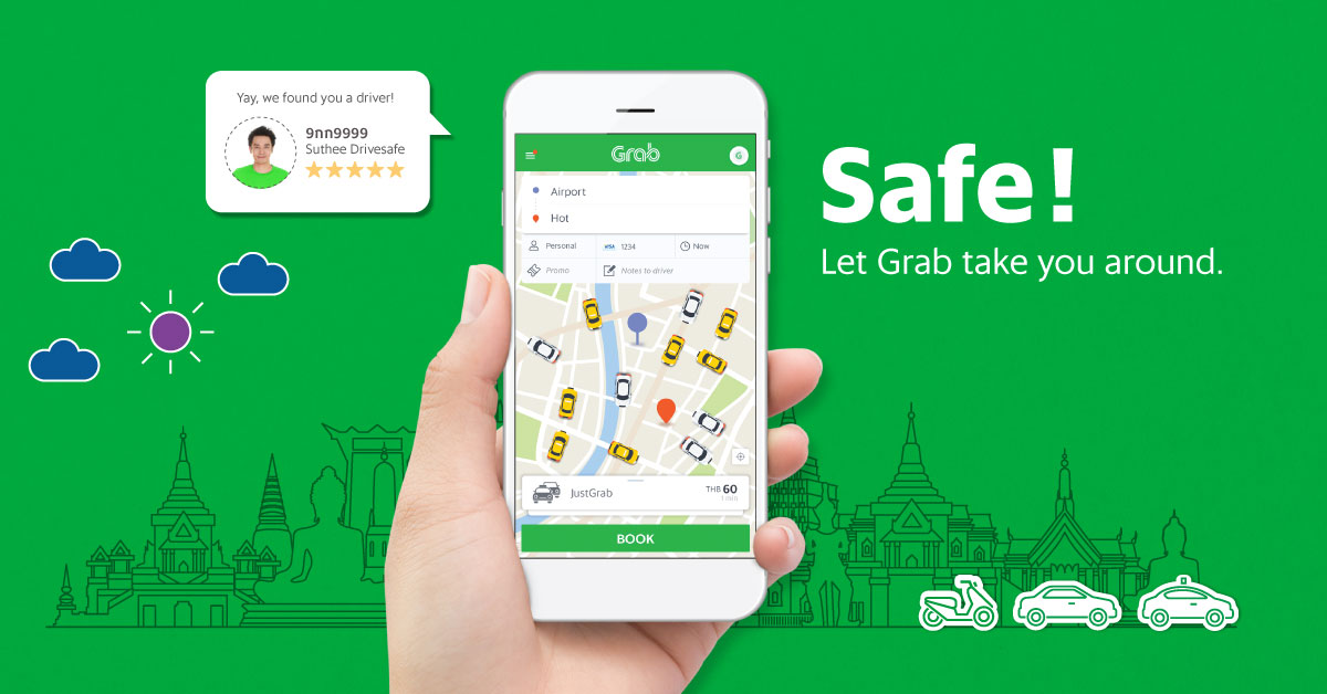 台灣專屬教學！越南、泰國Grab App叫車、註冊下載攻略 | 出國旅遊一篇搞定