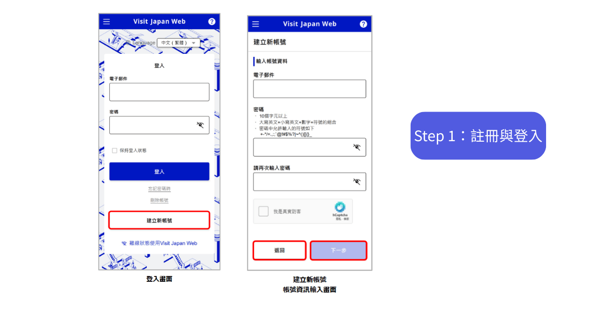 visit japan web教學步驟一